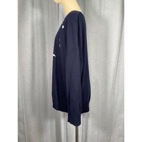 Christmas Sweater, Talbots, Plus size 2x - Picture 4 of 7